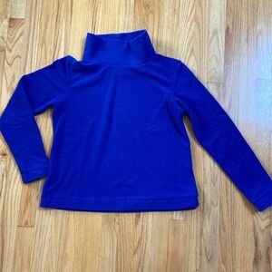 Dudley Stephens Greenpoint Turtleneck in Vello Fleece - Cobalt